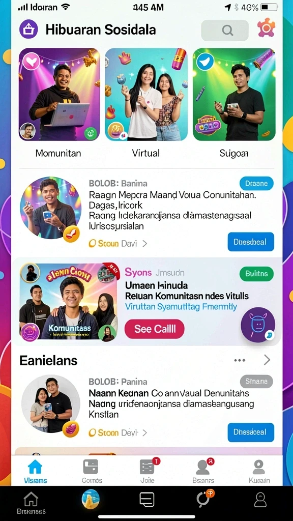 Pengalaman bermain yang mendebarkan.