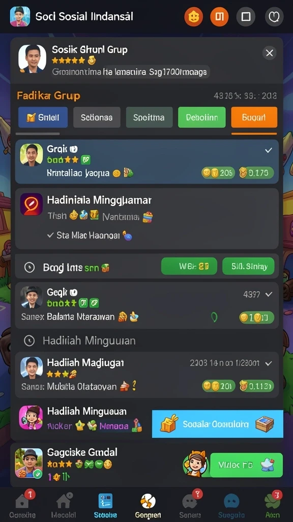 Tampilan utama aplikasi 98SPIN yang menarik.