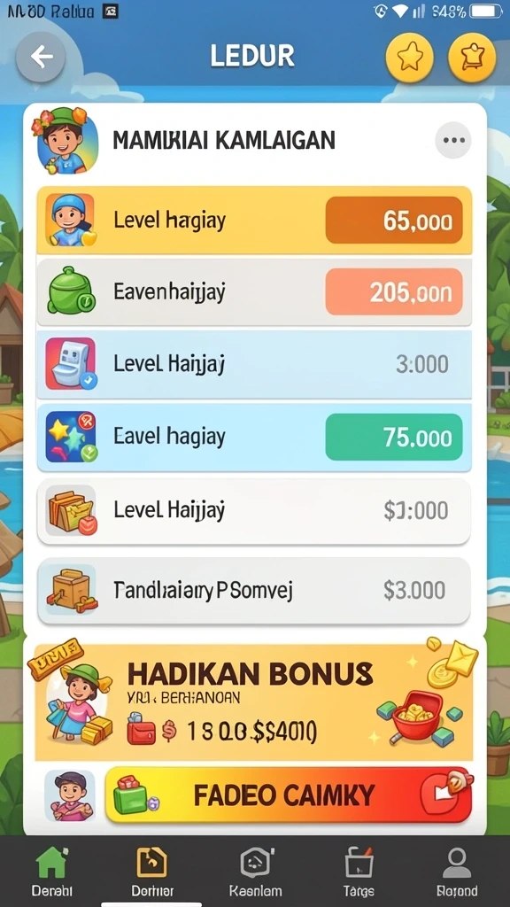 Bonus menarik yang terus diperbarui setiap harinya.