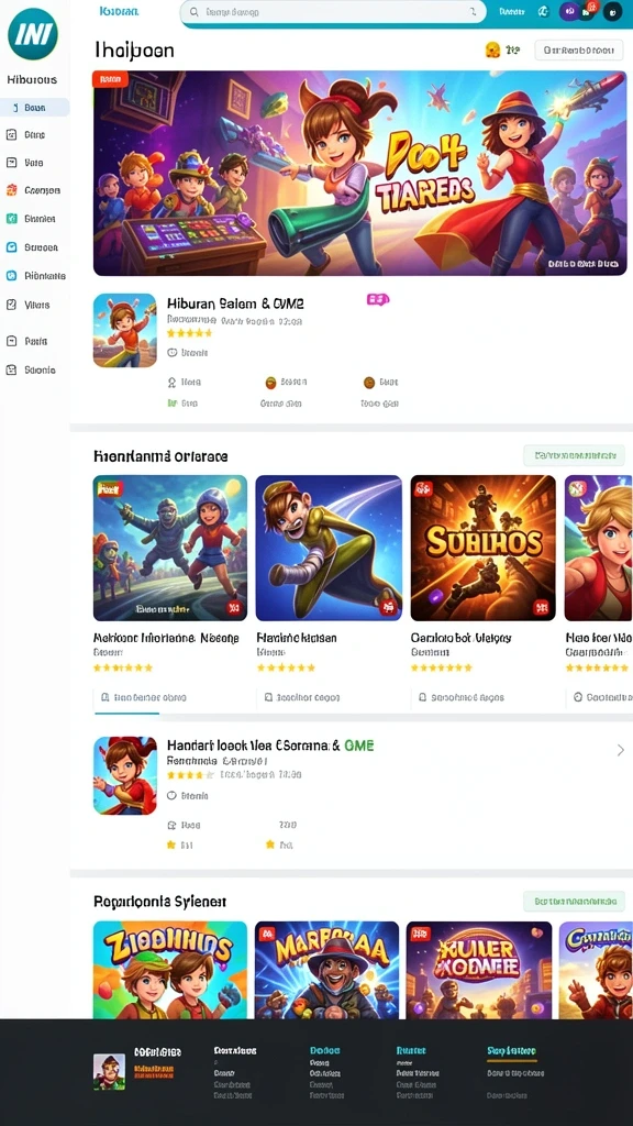 Karakter-karakter unik yang dapat dimainkan dan dikustomisasi.