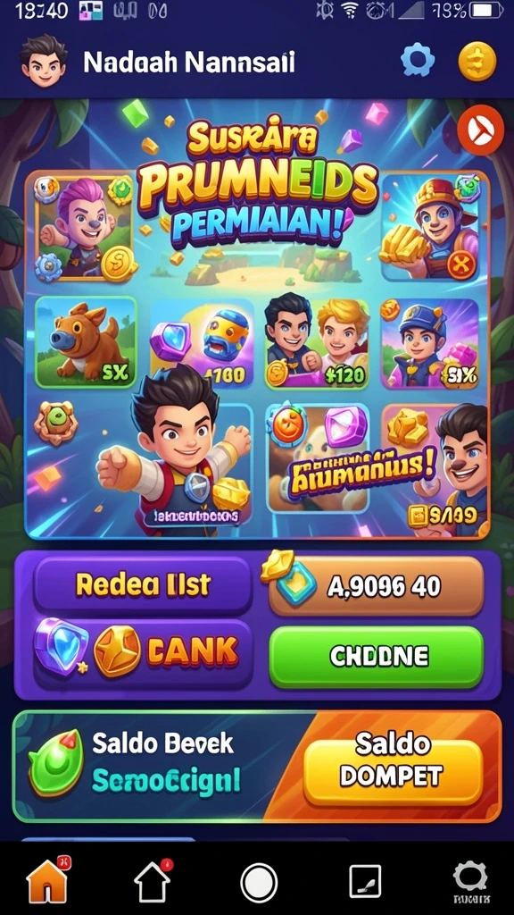 Screenshot fitur bonus dalam permainan yang menggiurkan.