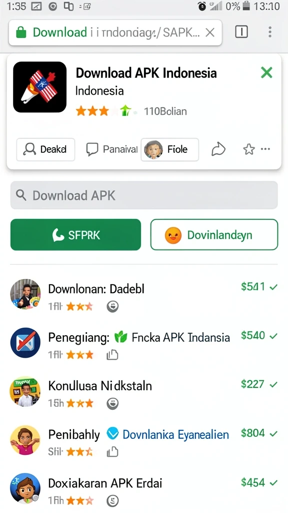 Cuplikan aksi seru dalam permainan API288.