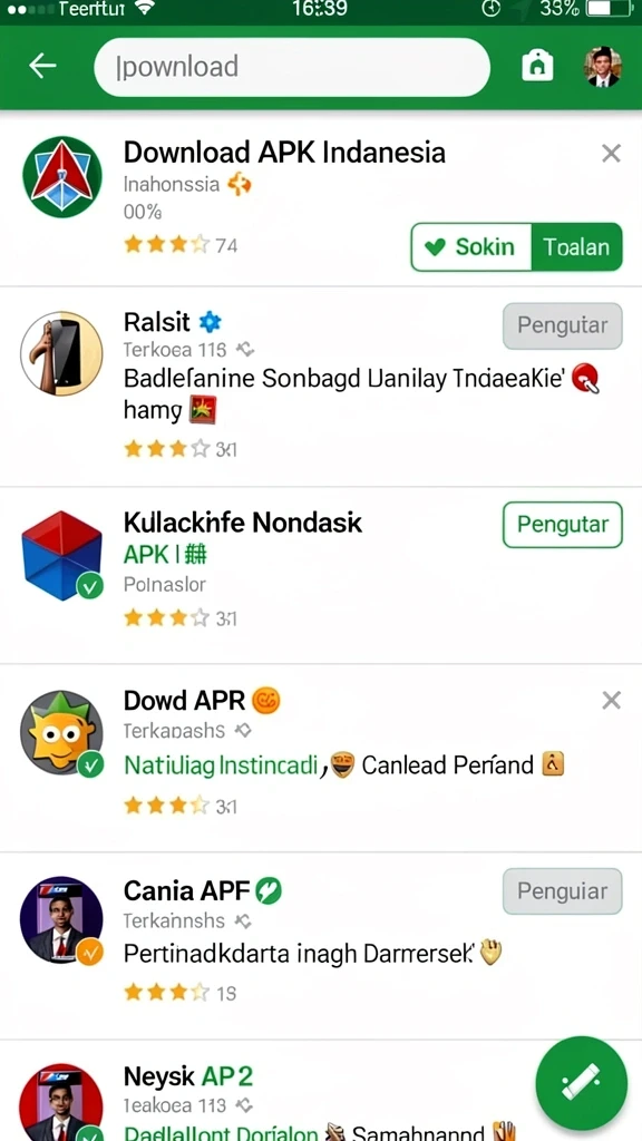 Tampilan antarmuka yang menarik dan mudah dinavigasi.