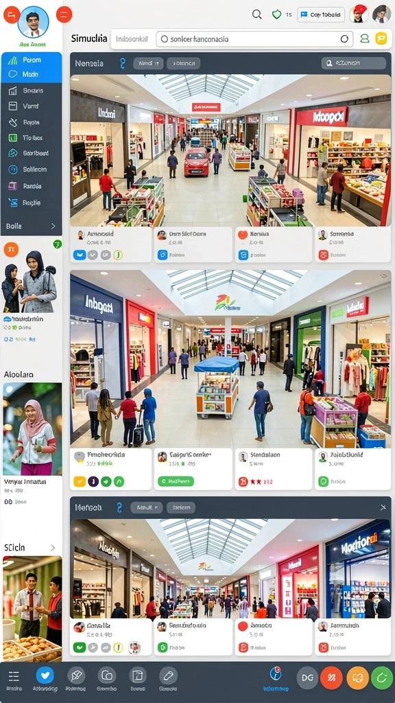 Karakter yang beragam dan siap untuk dijelajahi.