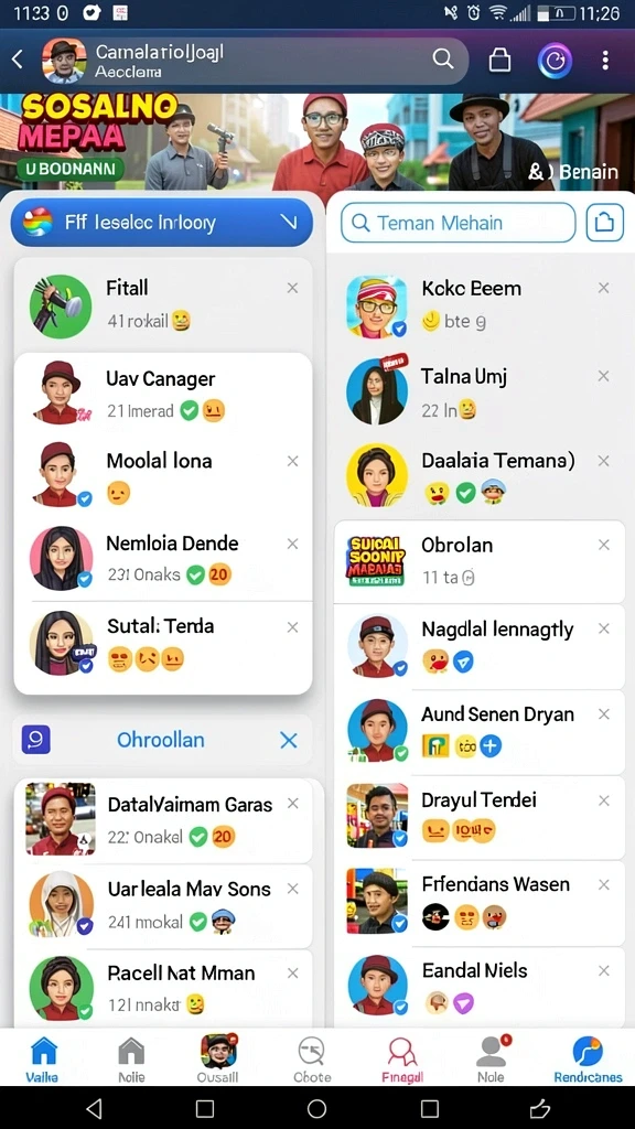 Mode permainan yang beragam dan penuh tantangan.