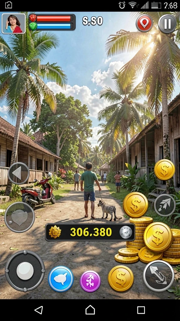 Mode multiplayer yang seru untuk kompetisi.