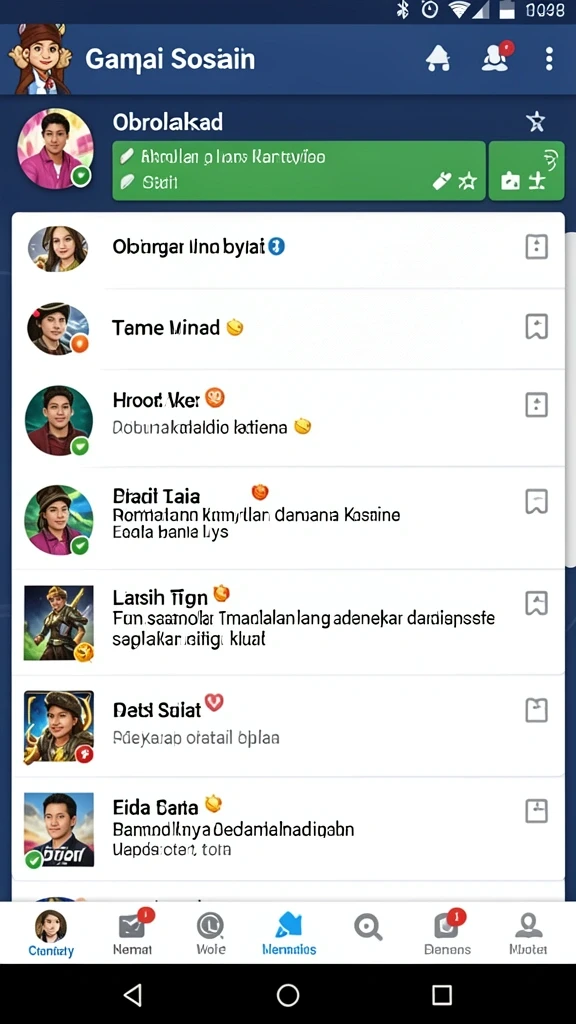 Karakter-karakter unik yang meningkatkan pengalaman bermain.