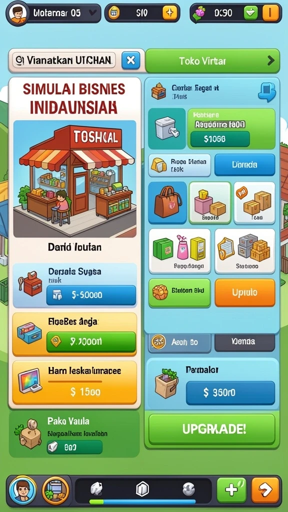 Karakter utama yang lucu dan siap berpetualang.