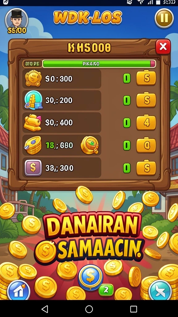 Tampilan antarmuka pengguna yang intuitif.