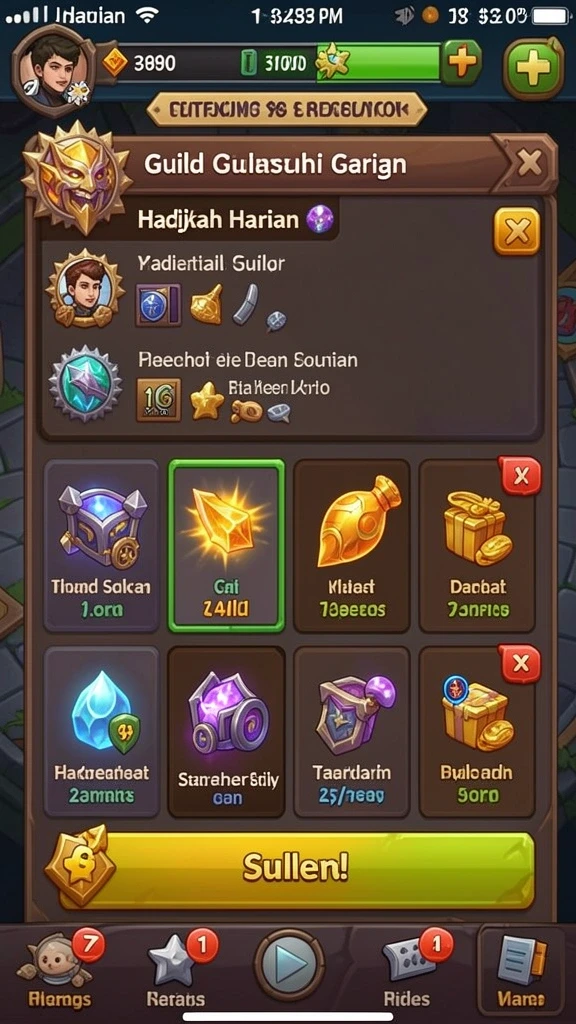 Event menarik dengan banyak hadiah.