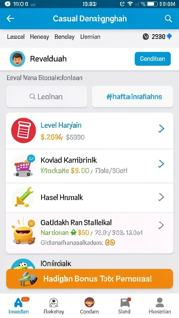 Berbagai mode permainan yang tersedia untuk semua orang.