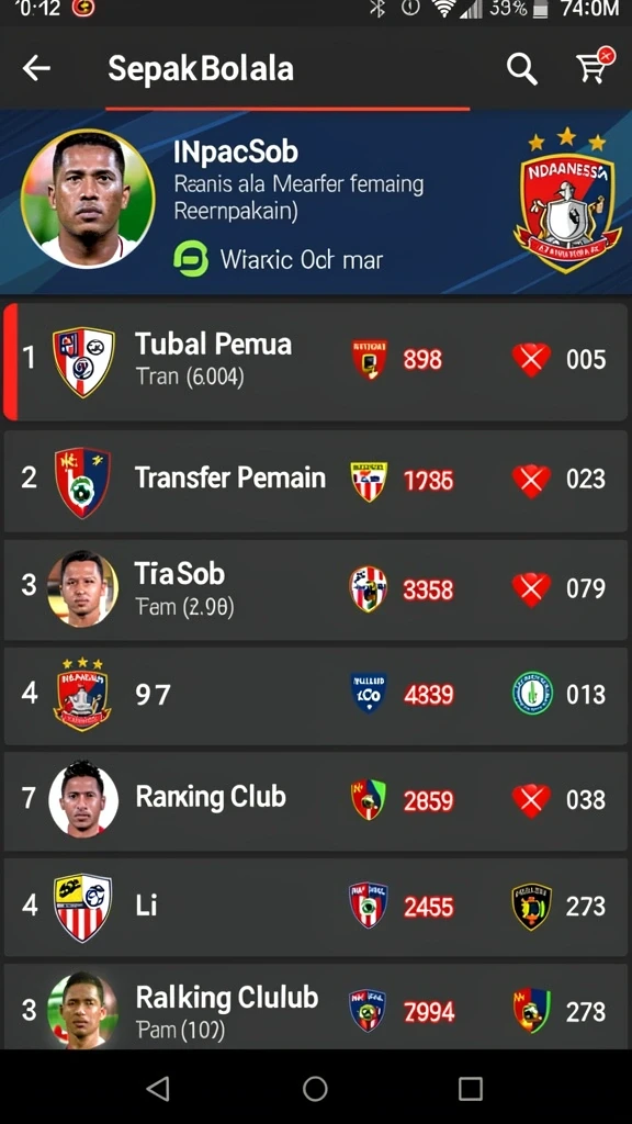 Menampilkan leaderboard untuk melihat peringkat pemain.
