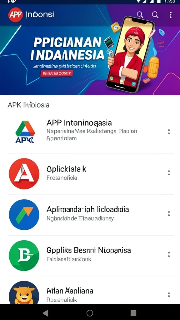Tampilan awal yang menarik dan intuitif.