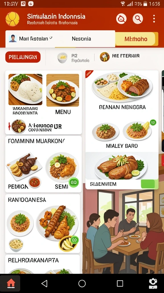 Tampilan grafis yang memukau dan detail.