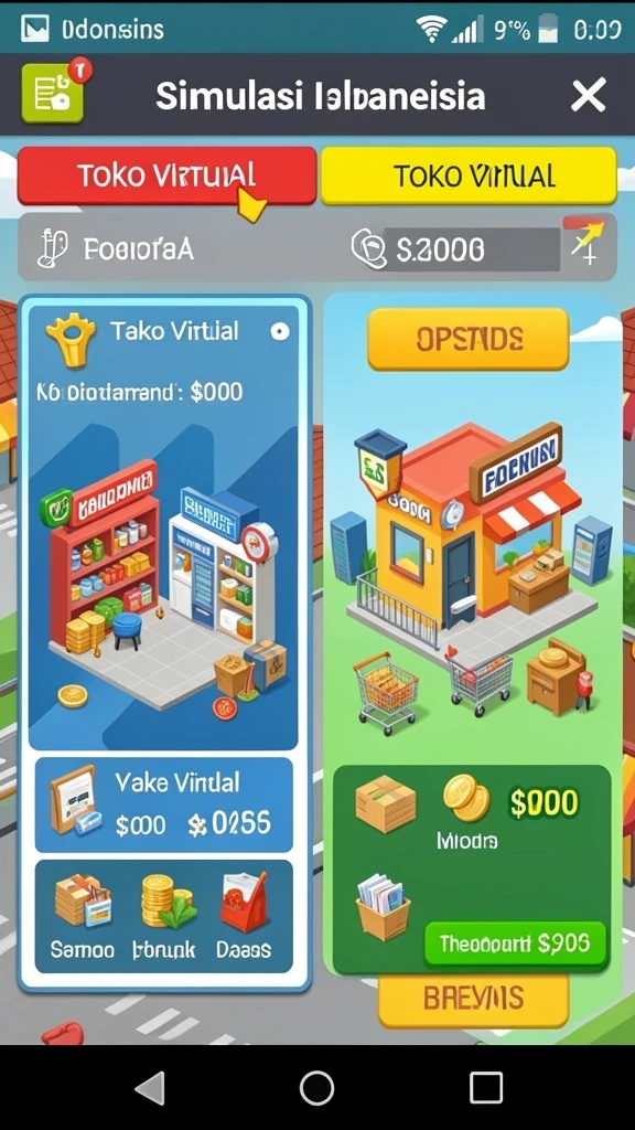 Tampilan antarmuka yang menarik dan intuitif.