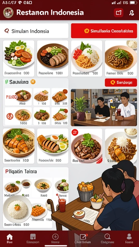 Tangkapan layar menampilkan grafis yang memukau.
