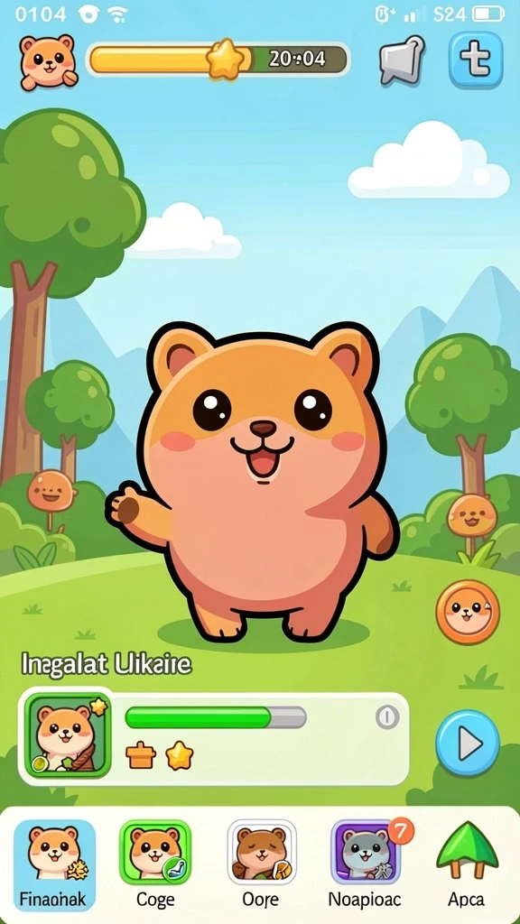 Eksplorasi karakter baru yang menarik di dalam game.