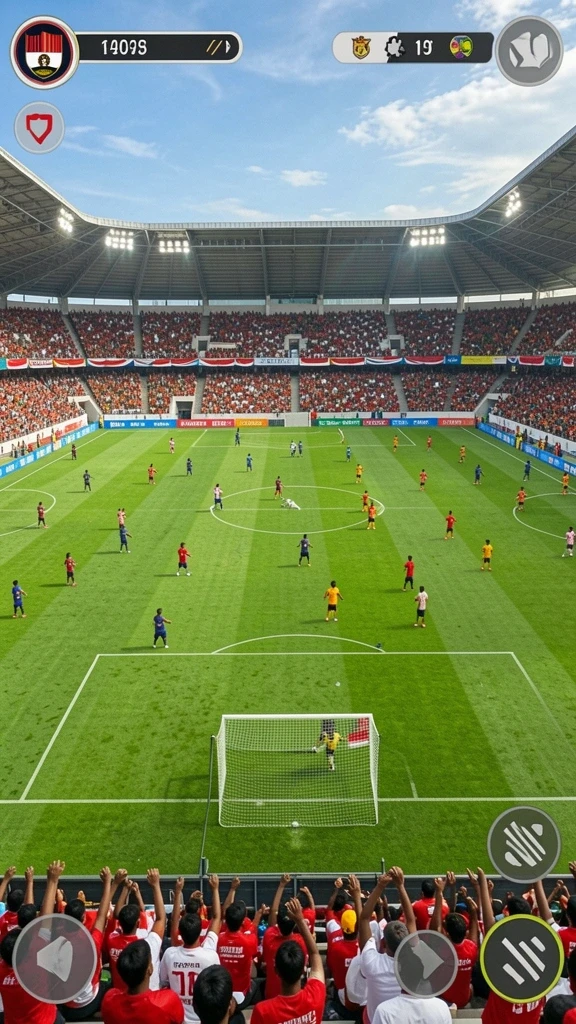 Screenshot menunjukkan mode permainan yang seru dan menantang.
