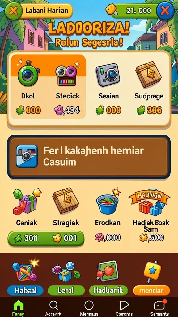 Fitur komunitas yang memungkinkan interaksi antar pemain.