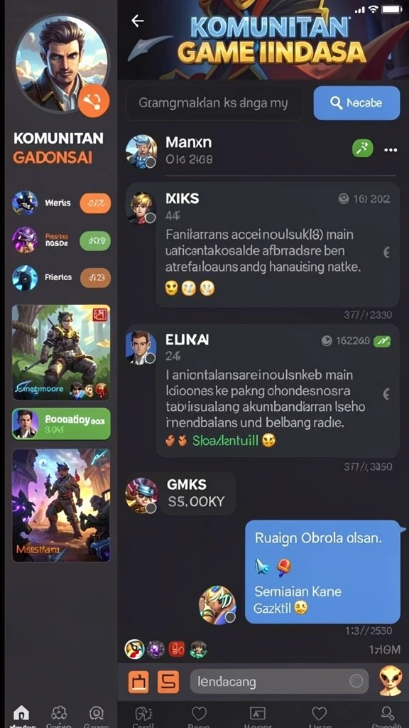 Level permainan yang semakin menantang dan penuh warna.
