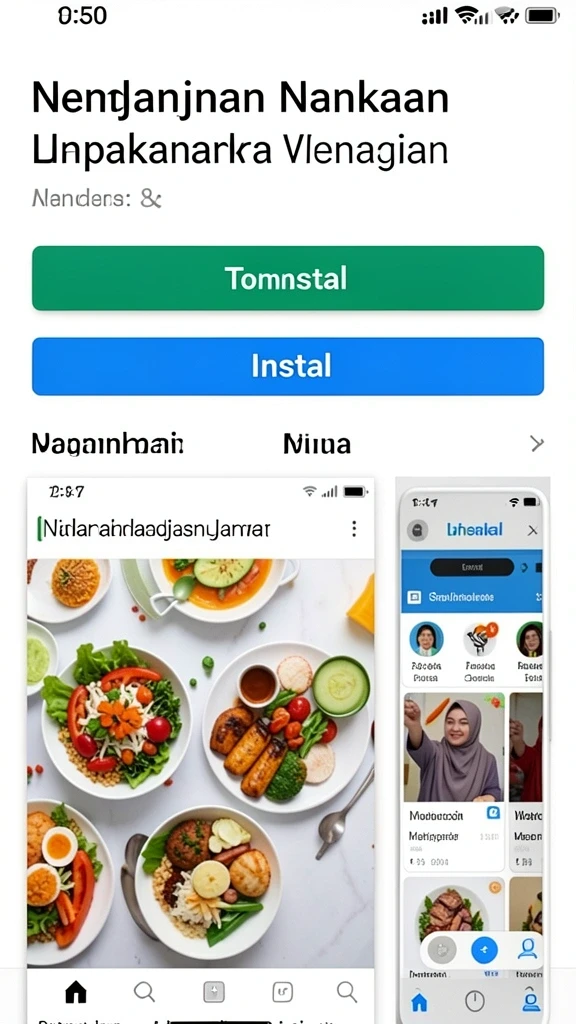 Tangkapan layar menunjukkan antarmuka pengguna yang menarik.