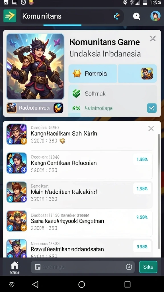 Gambar permainan dengan grafis yang menawan.