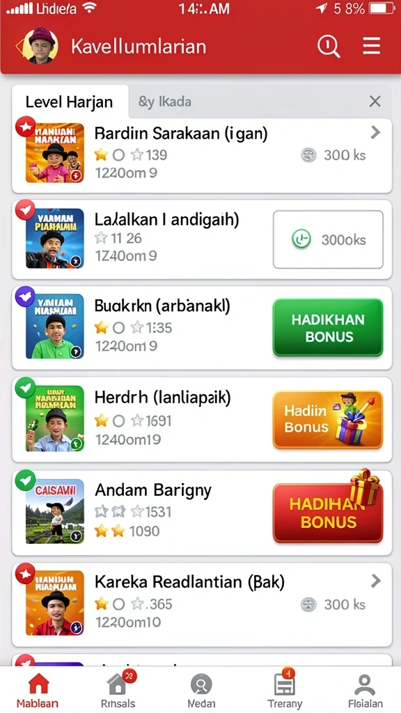 Tampilan antarmuka mudah digunakan dan menarik.