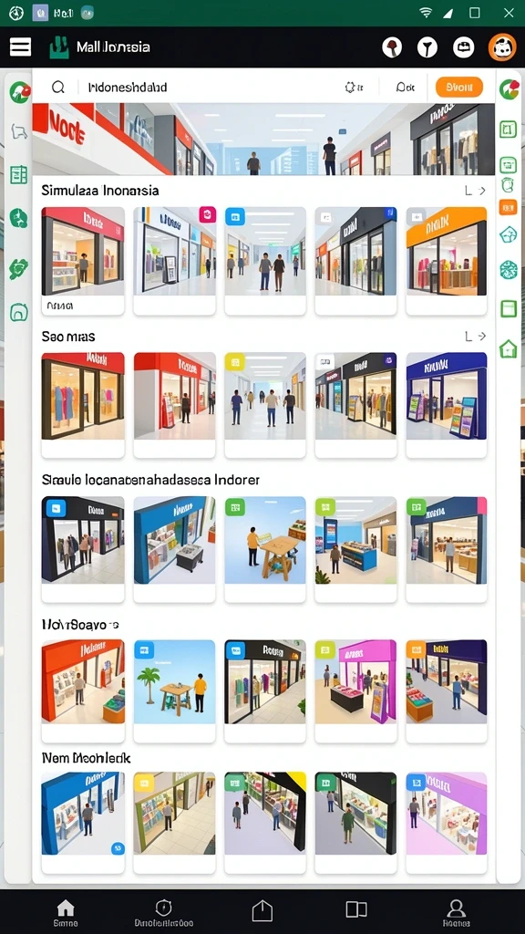 Tampilan antarmuka yang menarik dan user-friendly.