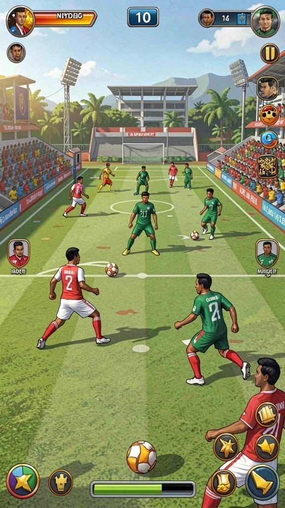 Grafik yang memukau dan detail yang halus.