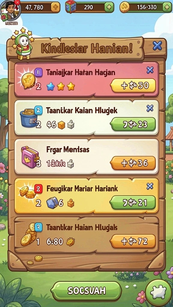 Tampilan antarmuka yang menarik dan user-friendly.