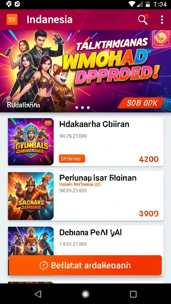 Misi tantangan harian yang mengasyikkan.