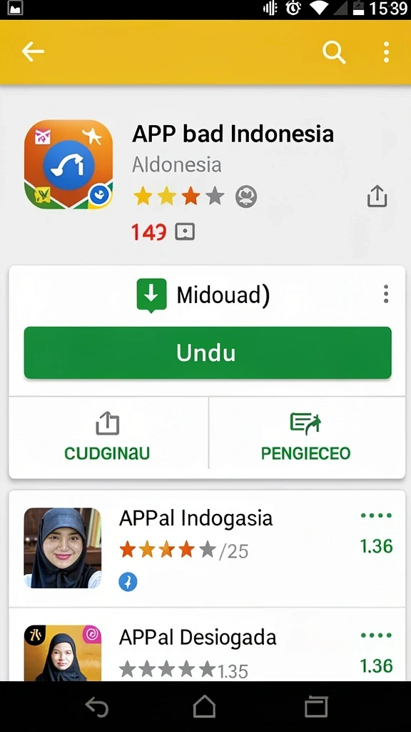 Tampilan antarmuka yang menarik dan mudah digunakan.