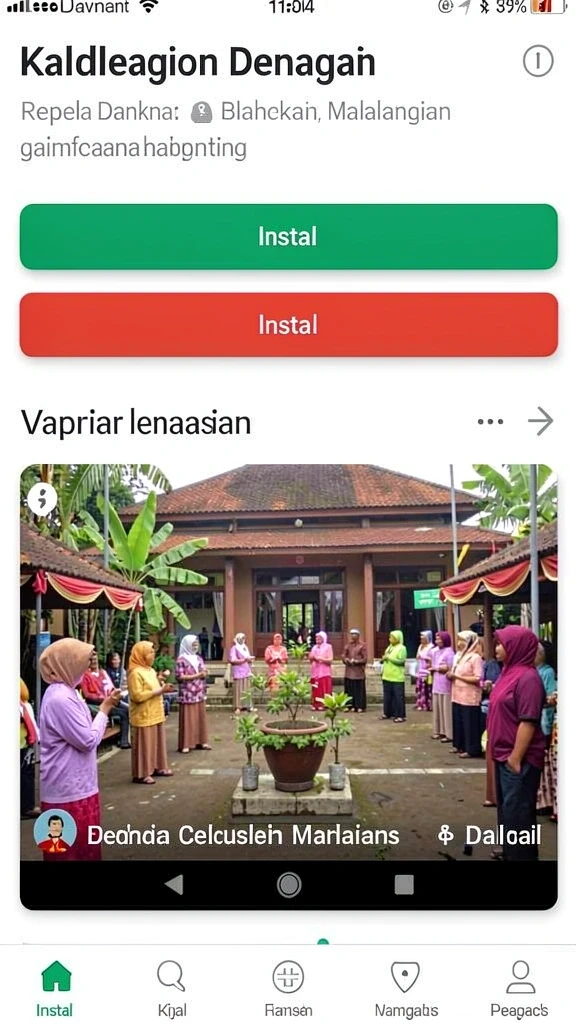 Tampilan antarmuka yang ramah pengguna dan intuitif.