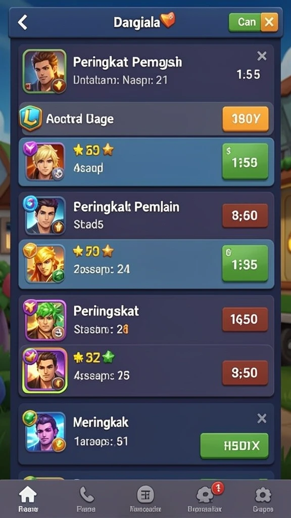 Fitur tantangan baru yang menantang.