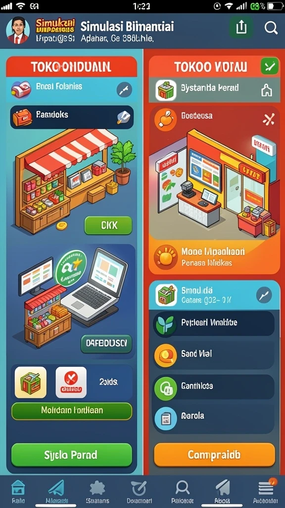 Tampilan awal QQ88ASIA yang menarik dan intuitif.