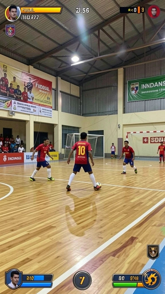 Tampilan awal permainan yang menawan.