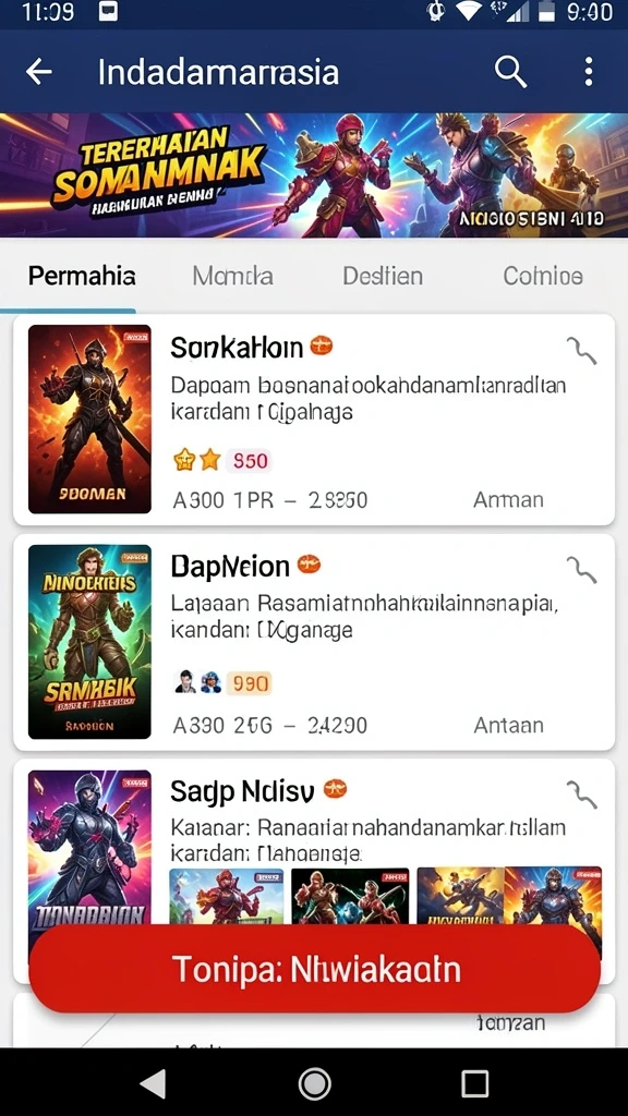 Momen seru saat bertarung dalam mode tim.
