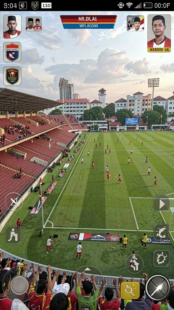 Gambar aksi gameplay yang menunjukkan tantangan seru.