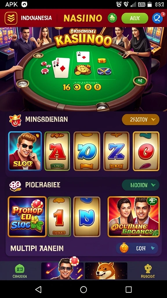 Tampilkan level baru yang menantang pemain.