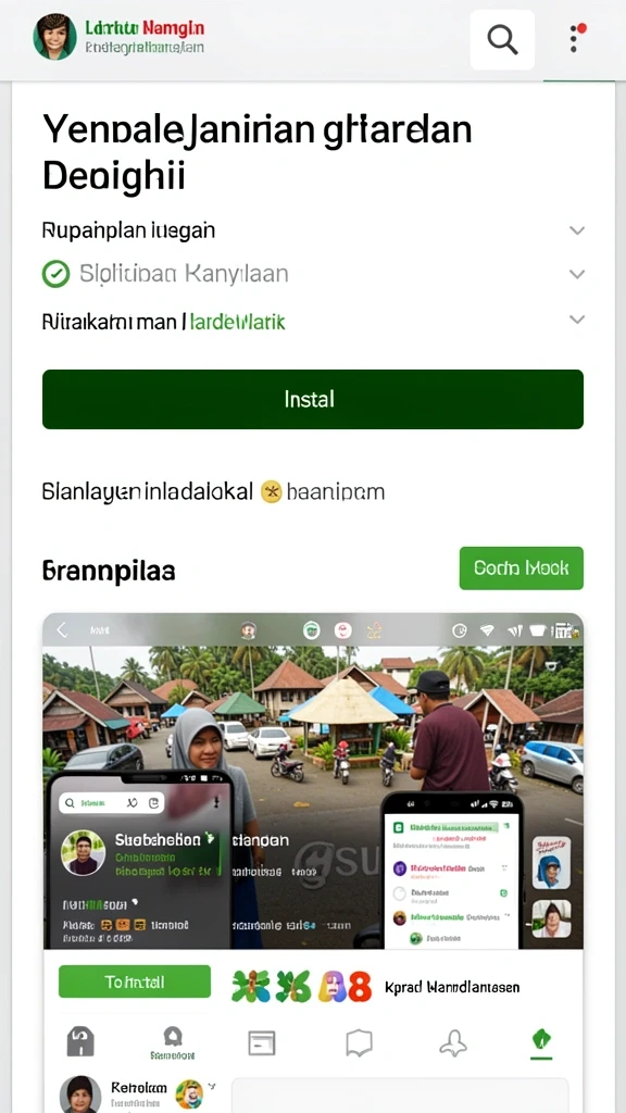 Tampilan antarmuka yang menarik dan user-friendly.