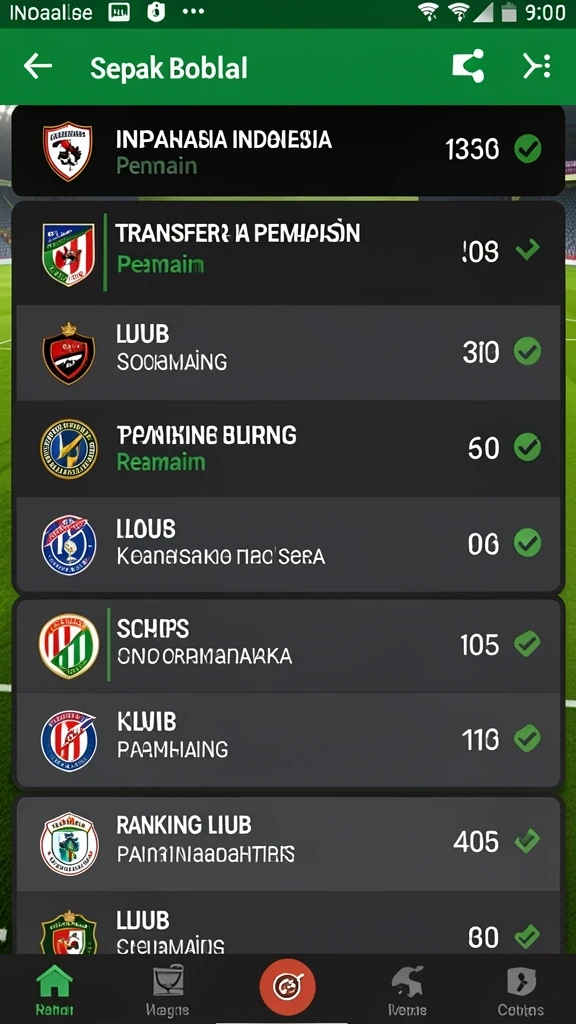 Beragam pilihan permainan yang sangat menarik.