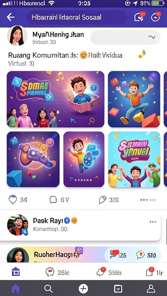Berbagai karakter unik yang dapat dimainkan.