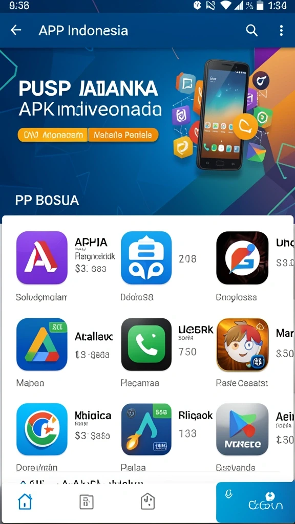 Menu permainan yang mudah dinavigasi dan ramah pengguna.