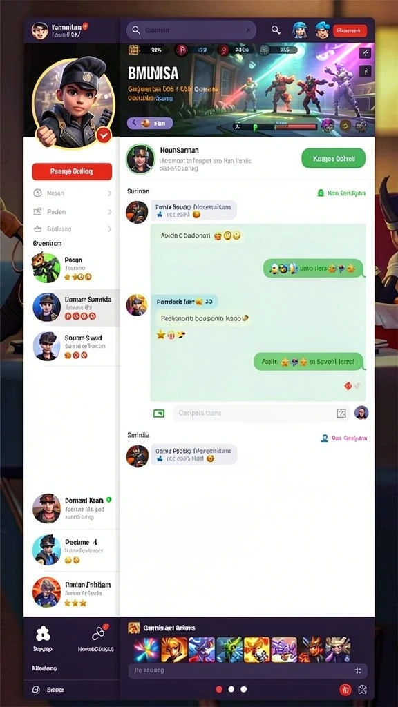 Mode permainan yang kompetitif dan menarik.