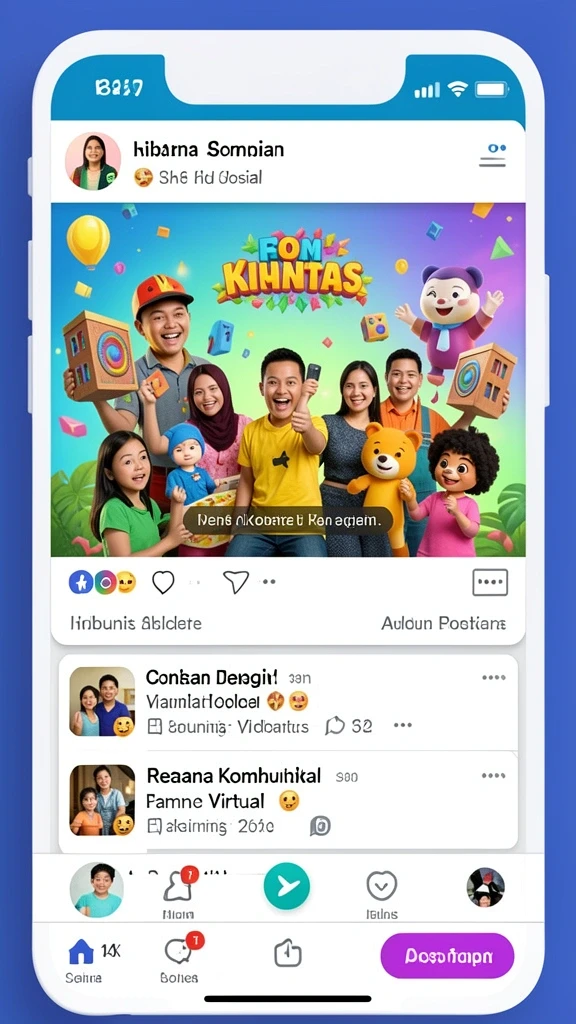 Tampilan awal V21 yang menawan dan menarik.