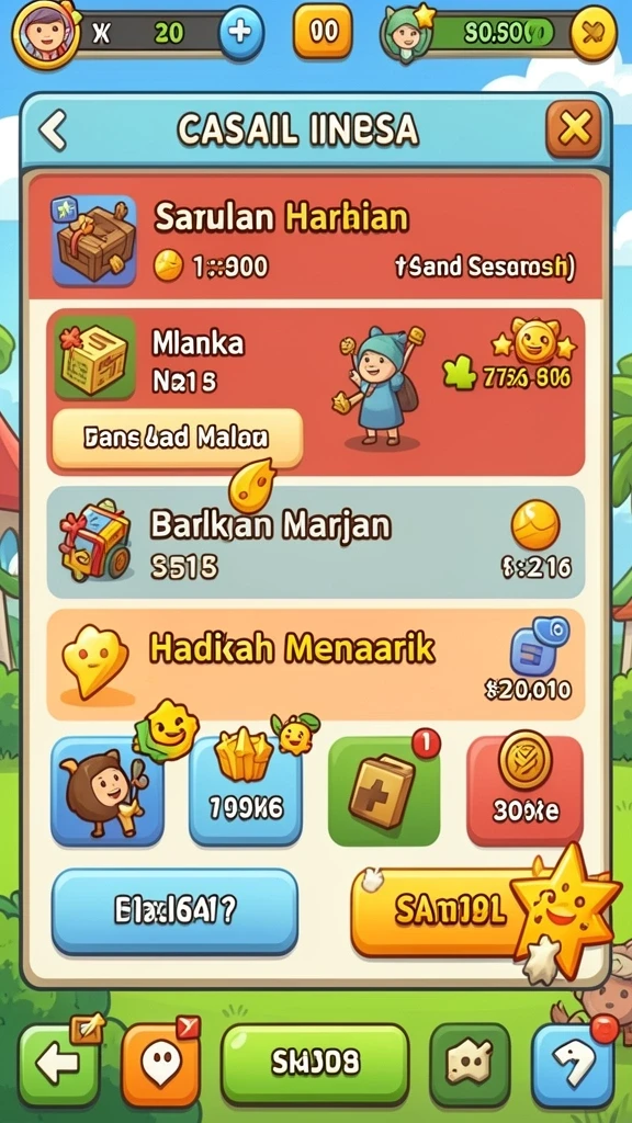 Fitur bonus yang menggiurkan.