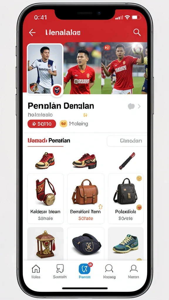 Karakter utama dalam aksi seru di dunia permainan.