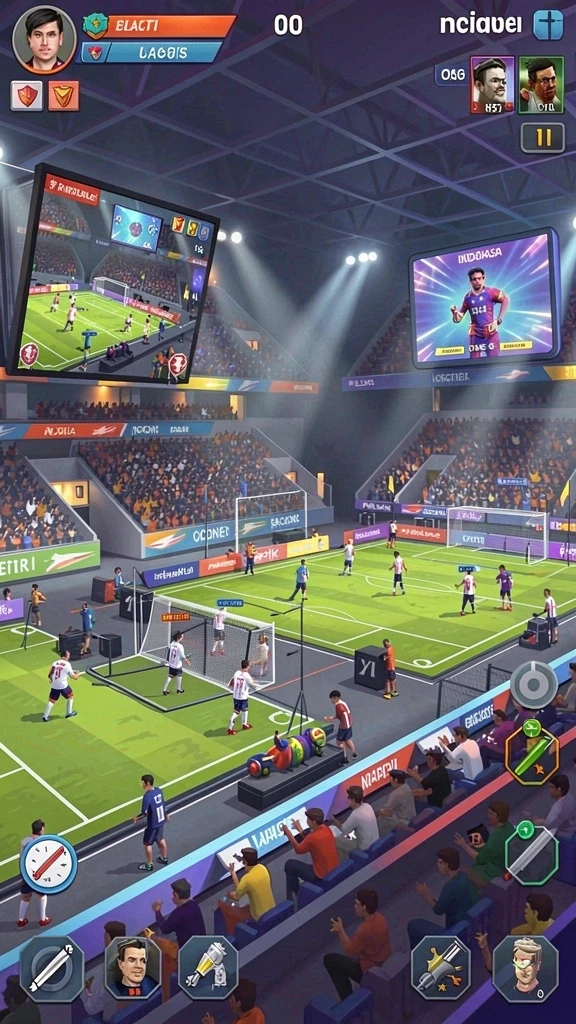 Berinteraksi dengan karakter unik dalam game ZK7.