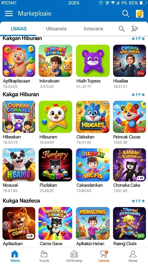 Karakter kustomisasi yang beragam dan menarik.